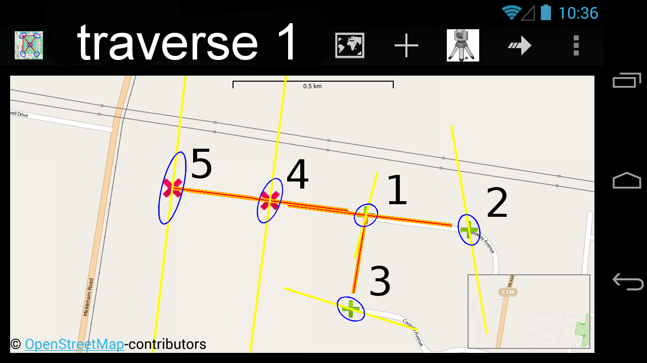 Analyse Traverse example Land Surveyors United