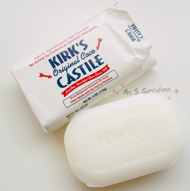 Iherb Kirk´s Castile, jabón para limpiar brochas Iherb Kirk´s Castile, jabón para limpiar brochas