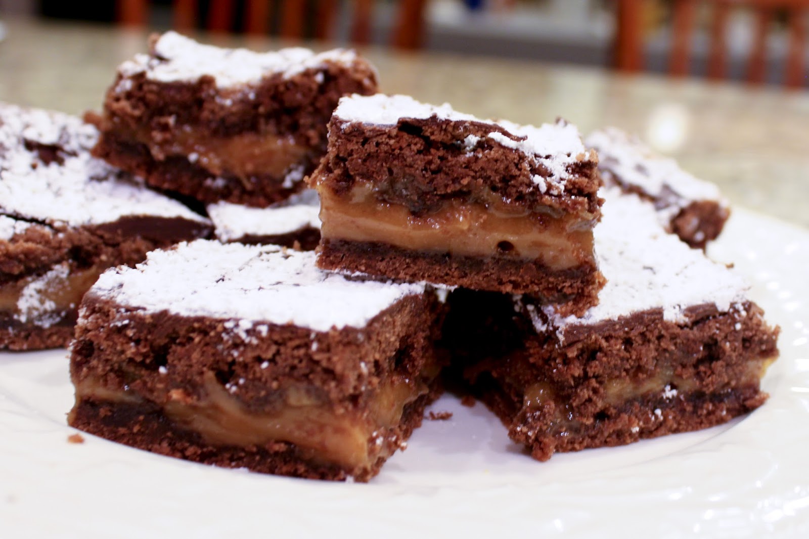 RACHAEL'S FAVORITE RECIPES Ooey Gooey Caramel Brownies