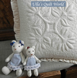 Teddy bear quilt and pattern, Trapunto pillowcase quilt