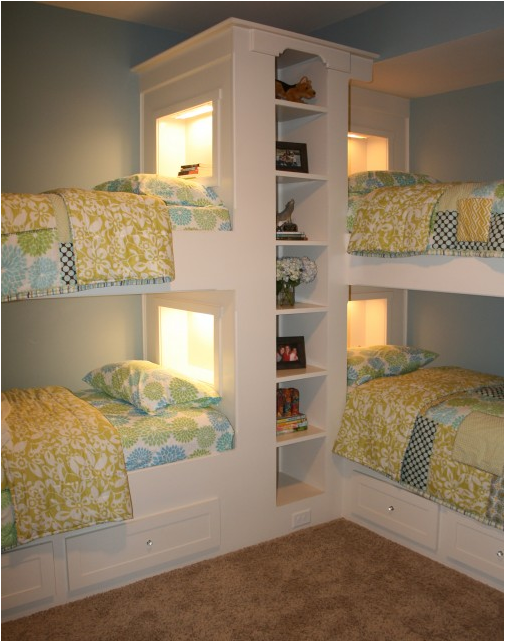 Stylish Bunk beds For Young Girls Room Design Inspirations