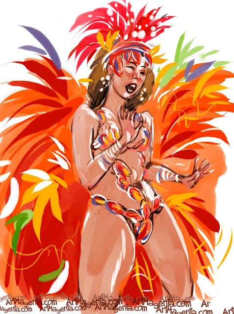 Rio Carnival is a sketch by artmagenta