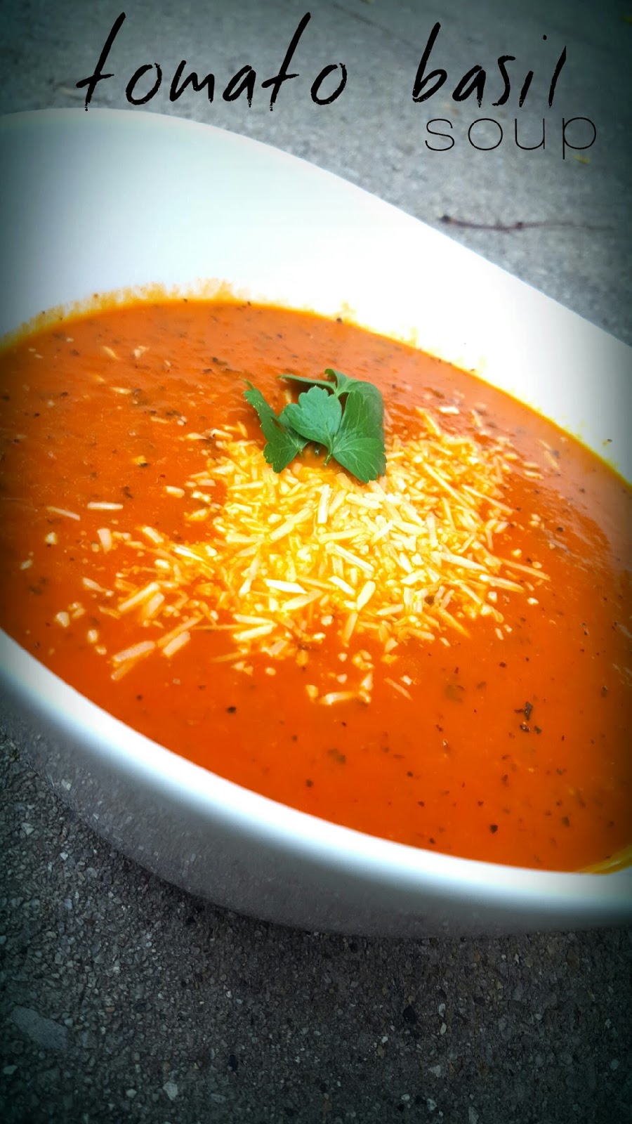 Tomato Basil Soup - Lou Lou Girls