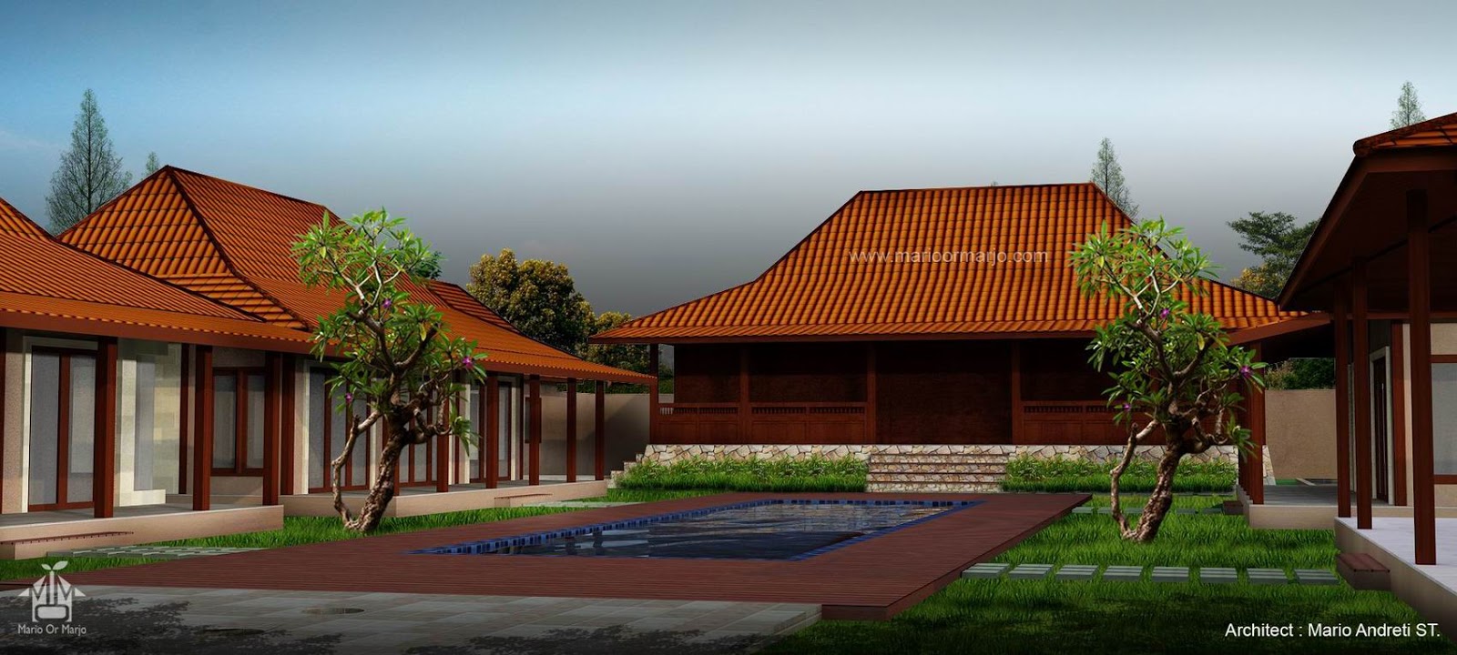 Joglo Kstarian Yogyakarta Indonesia Mario Or Marjo MoM Architect Joglo Kstarian Yogyakarta Indonesia Mario Or Marjo MoM Architect