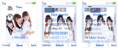 日本女團AKB48 SonyEricsson手機主題for Elm/Hazel/Yari/W20﹝240x320﹞