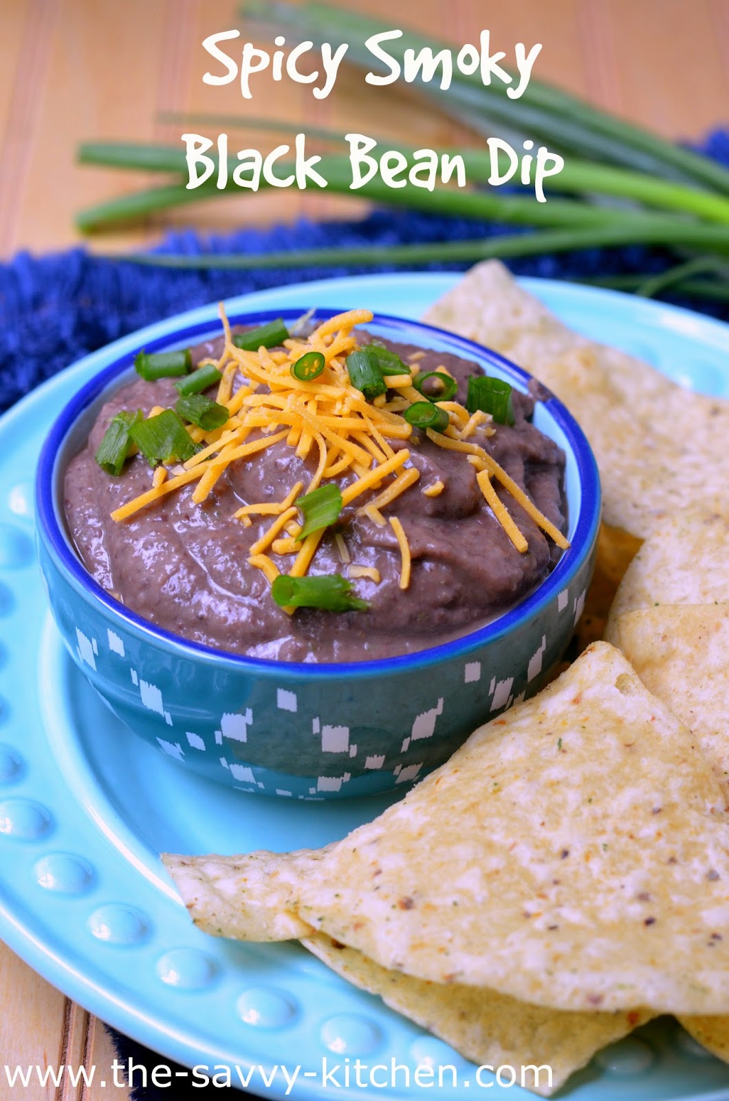 The Savvy Kitchen Spicy Smoky Black Bean Dip