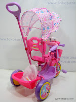 4 GoldBaby JT09 Winch Baby Tricycle in Pink
