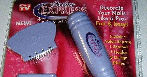 Nail Stamping Design Kit As Seen On TV - wide 1