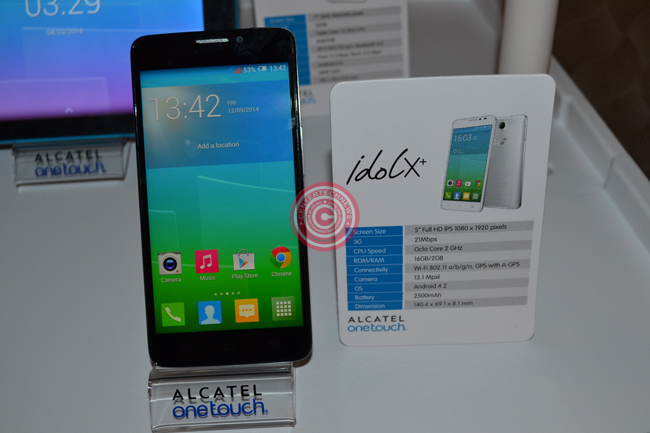 Alcatel OneTouch IDOL X+ with Real 2 GHz Octa Core Processor Alcatel OneTouch IDOL X+ with Real 2 GHz Octa Core Processor