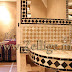 des salles du bain en zellige marocain ( hammam )