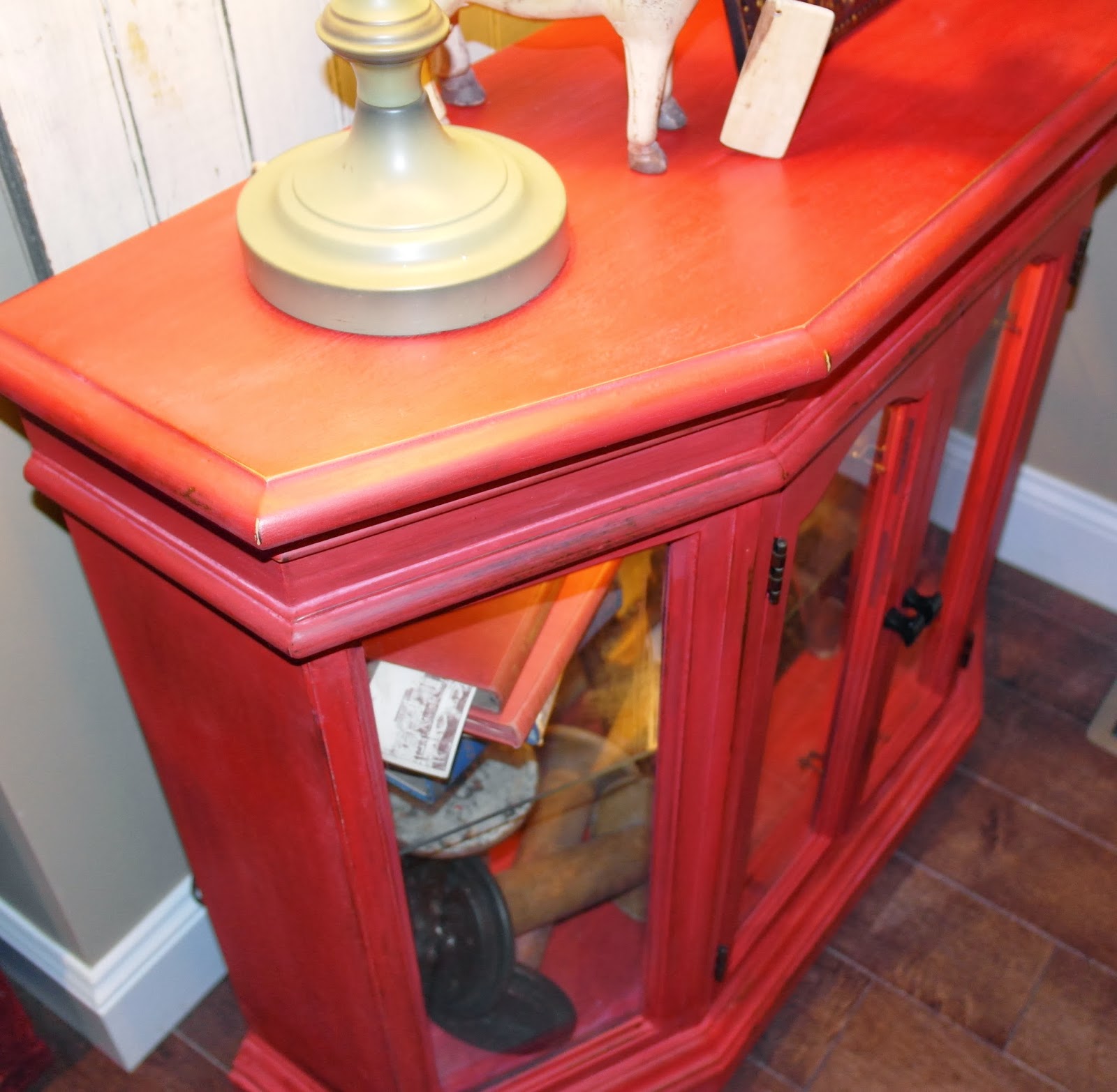 Miss Mustard Tricycle Red Curio Makeover Lynn Fern