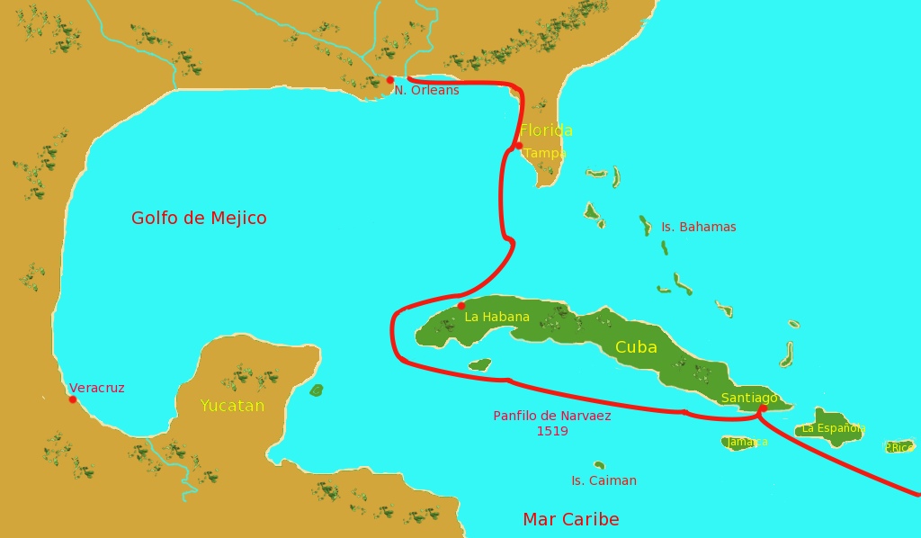 El mar arriba y abajo (1) Panfilo de Narvaez