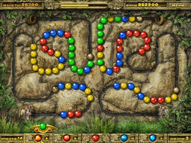 Apps Mate | Mindaxe Blog: Inca Ball - Colorful ball Snakes in the Inca ...