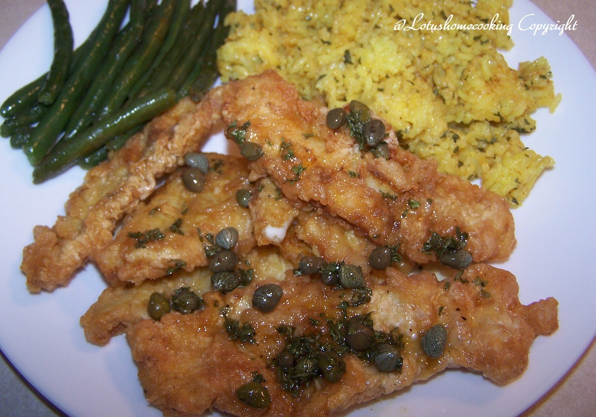 Cooking is Easy & Fun Alaskan Flounder fillet