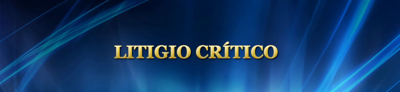 LITIGIO CRÍTICO