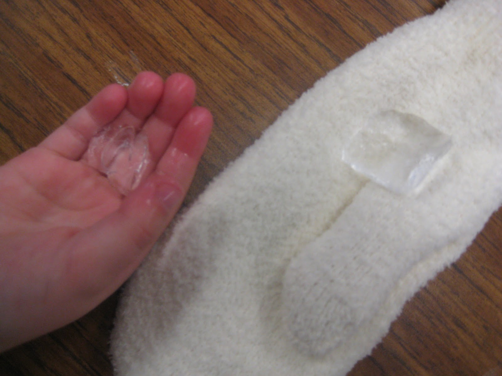 First Grade Wow Melting Ice Cube