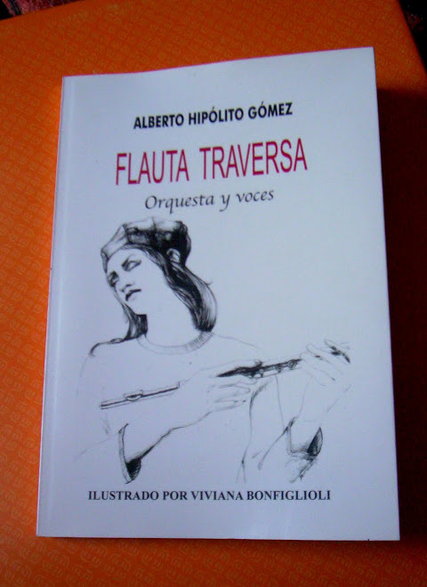 Flauta traversa, orquesta y voces, libro de cuentos de Alberto Gomes
