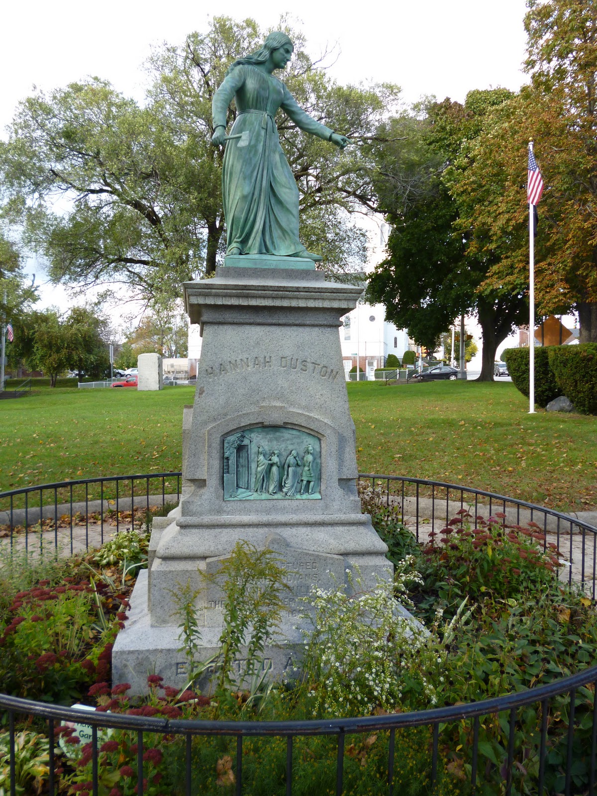 Dr Tony Shaw Hannah Duston in Haverhill, Massachusetts