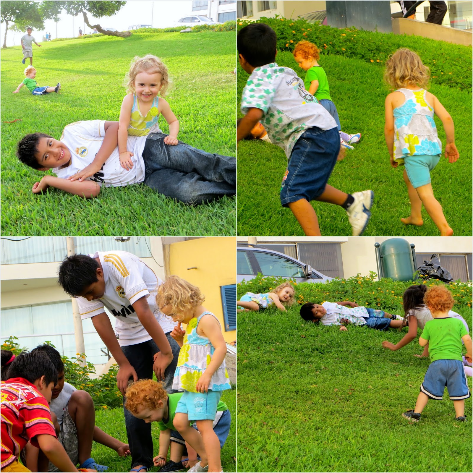Picnics In Peru Just me the kids and our trusty spanish dictionary.
