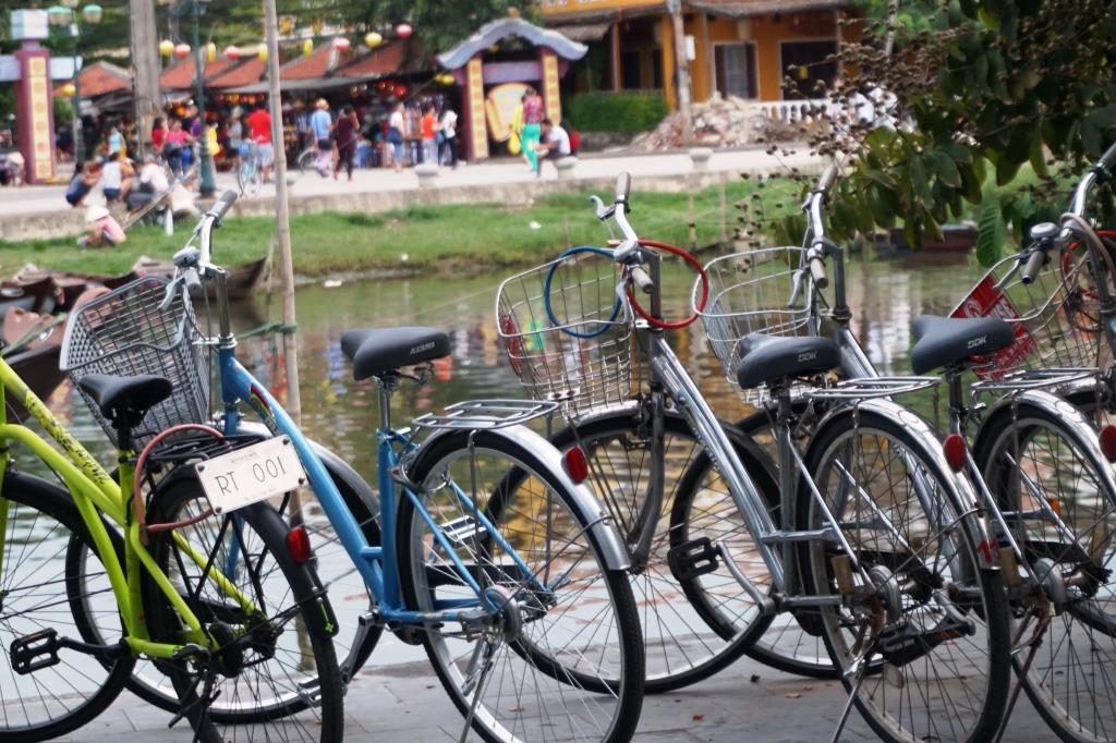explore HoiAn on a bicycle