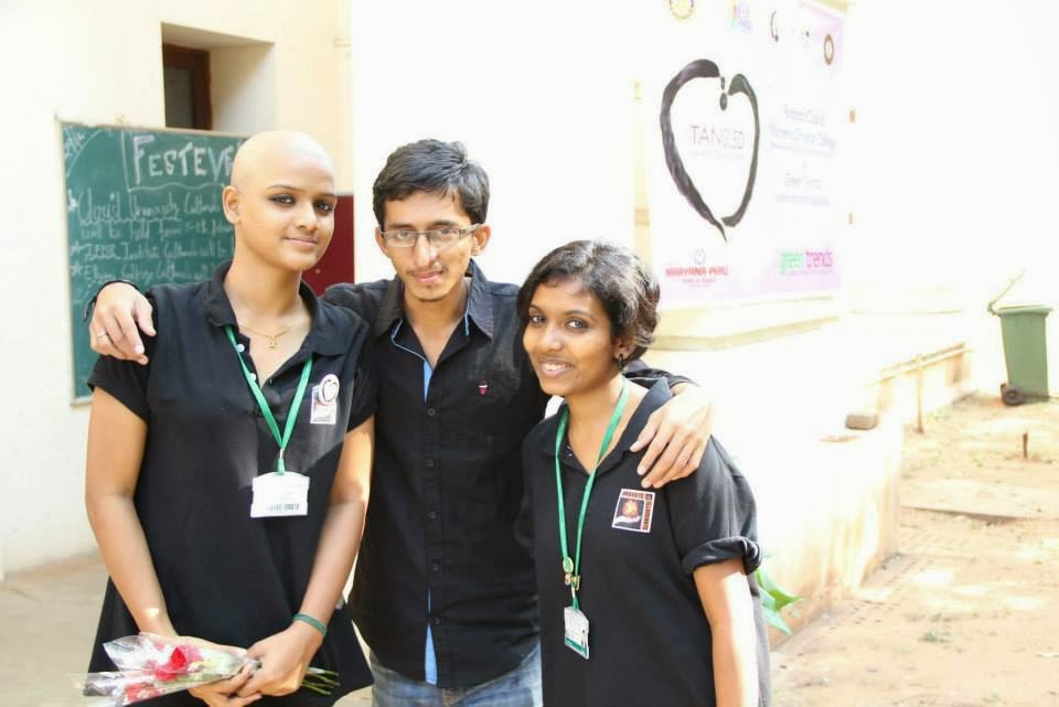Head Shaved Womens: Chennai College Girl Rennee Saradha Donate her Hair