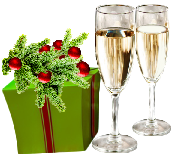 Adornos de navidad con fondo transparente - Imágenes de Amor con