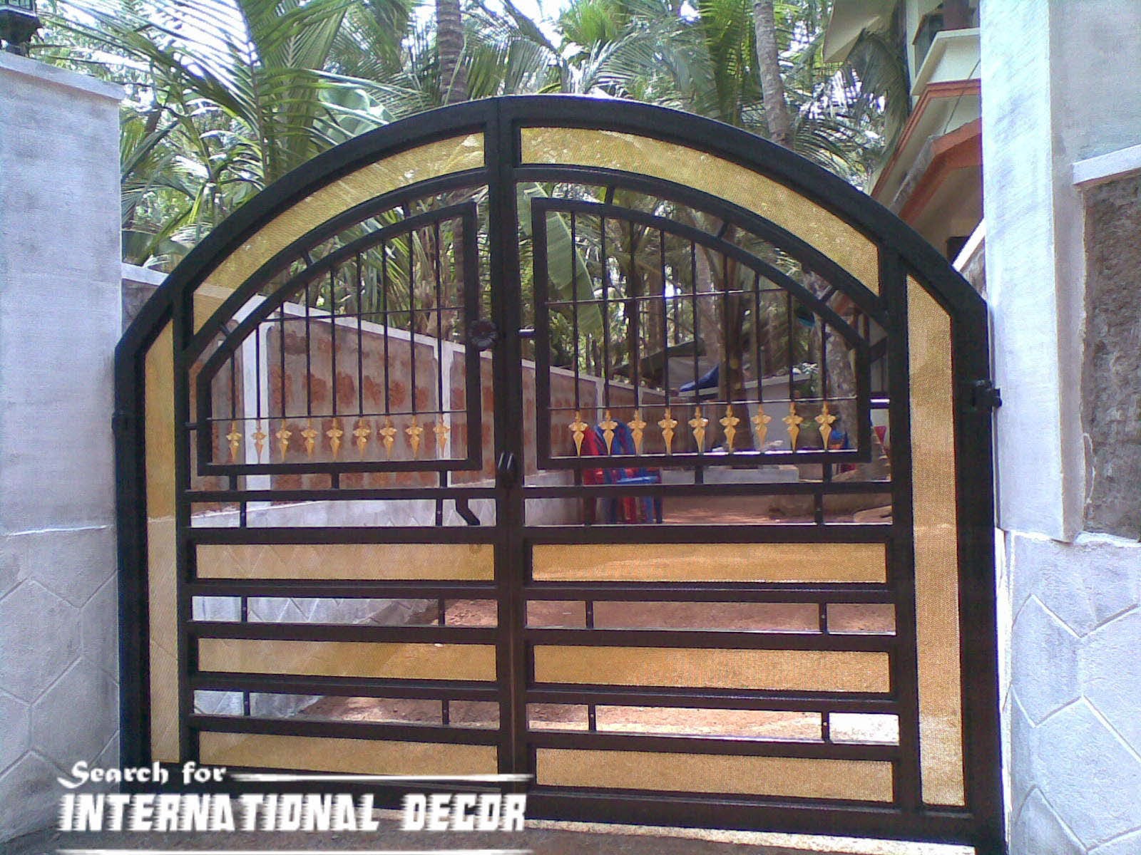 Choice of gate designs for private house and garage