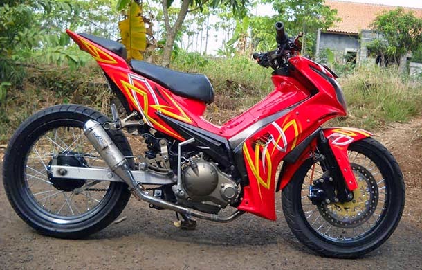 Modifikasi Jupiter Baru MX 2014 Modif Motor Mobil