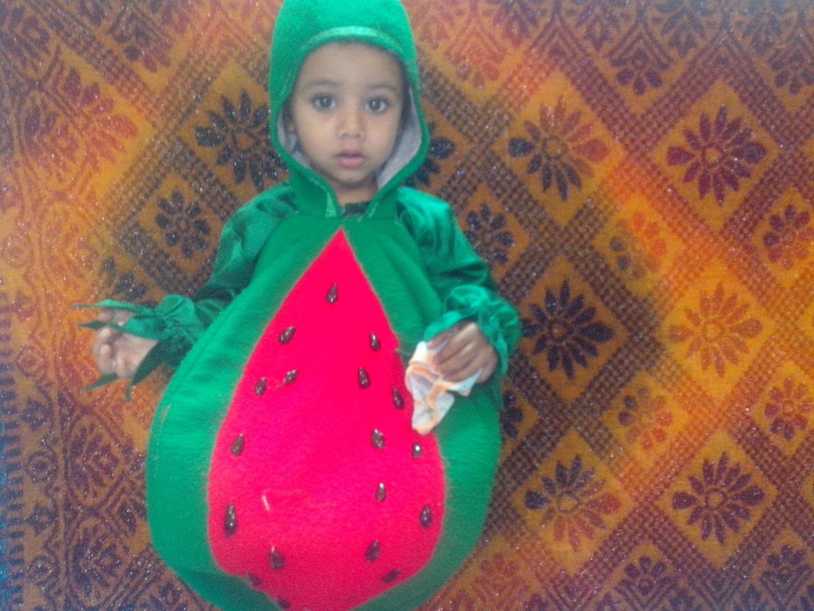 Kids' World Fancy Dress Competition Fruit or Vegetable