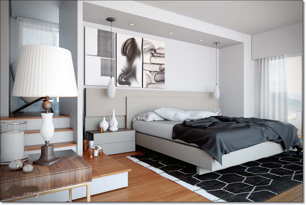 Schlafzimmer einrichtung ideen grau: klappbett praktische ...