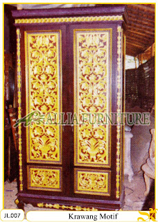 Lemari Pakaian Ukiran Krawang Motif Lemari Pakaian Ukiran Krawang Motif