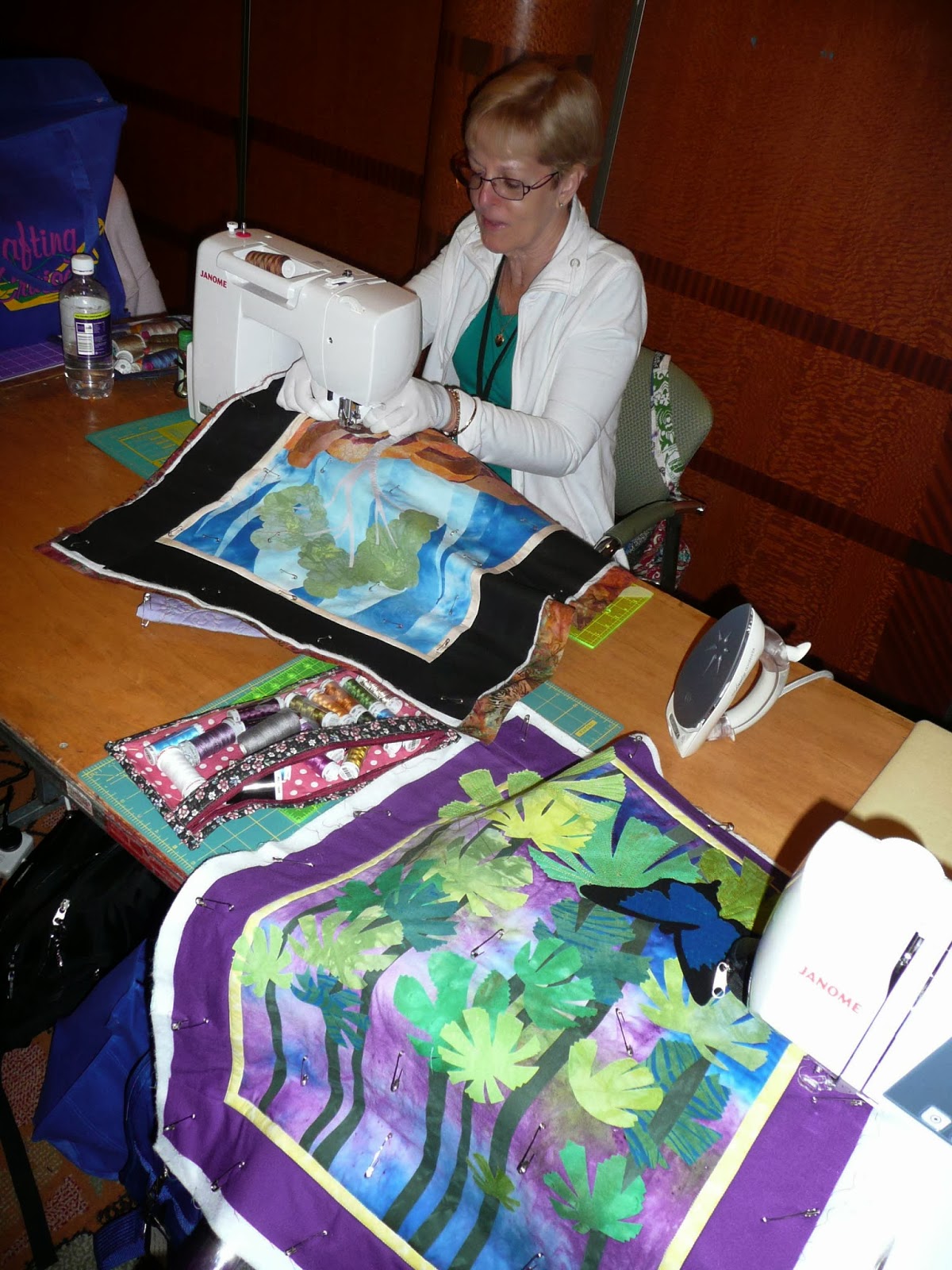 Russellee 3rd Australian Quilting Cruise Report