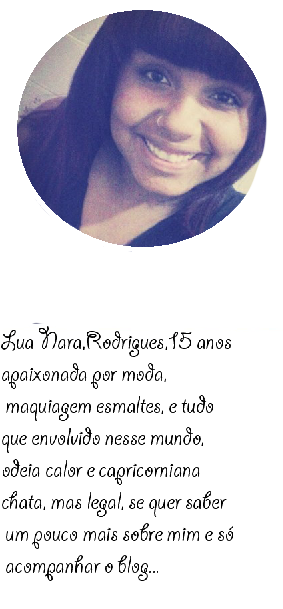 A dona do blog..