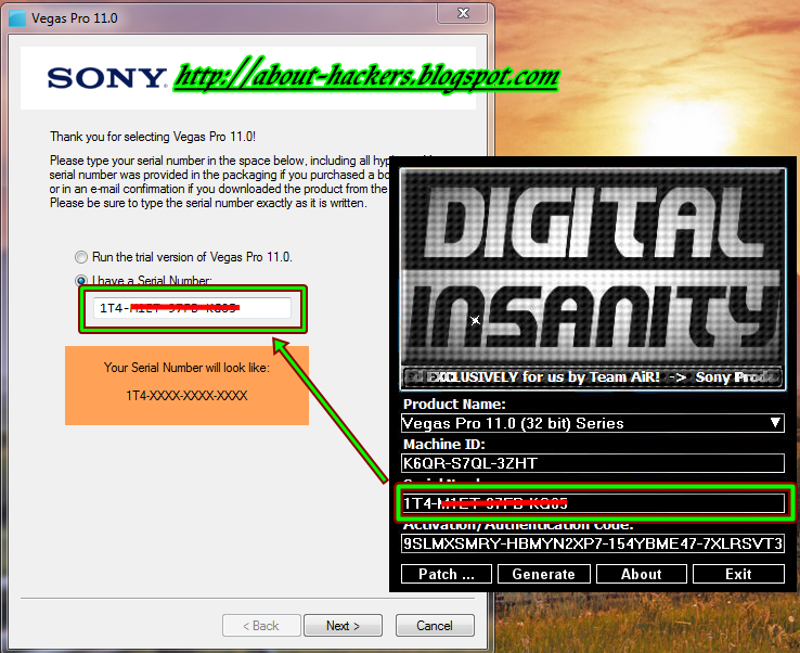 Sony Vegas Pro 11 Serial Number Generator Download