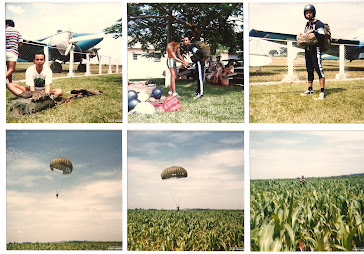Meu curso de Paraquedismo - 1989