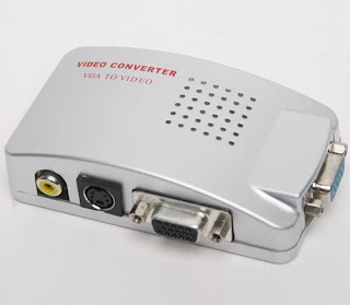VGA to AV/S-Video Converter Box