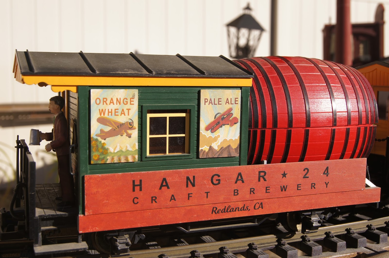 GrandpaLand Railroad Steam and the Beer Train