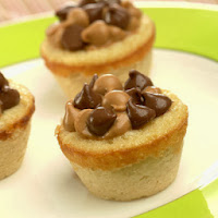Beurre d'arachide et chocolat Coupes du Cookie Beurre d'arachide et chocolat Coupes du Cookie