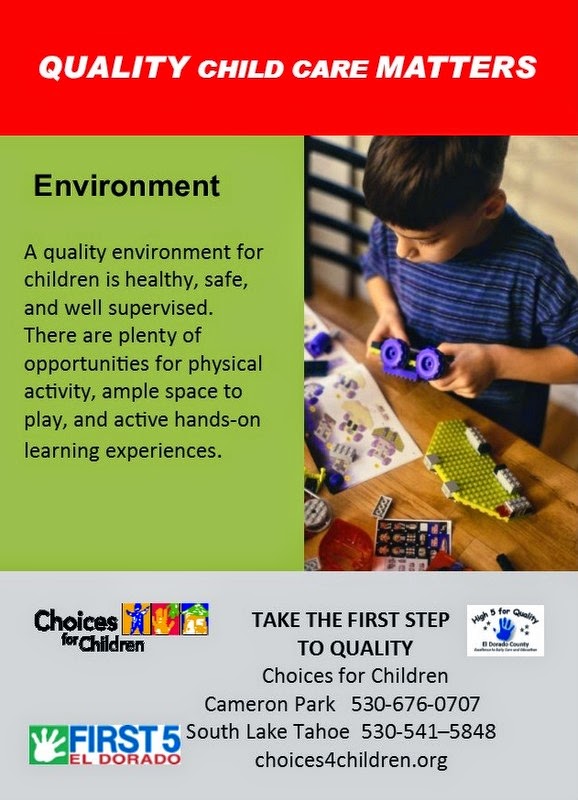Choices for Children Quality Child Care Environments