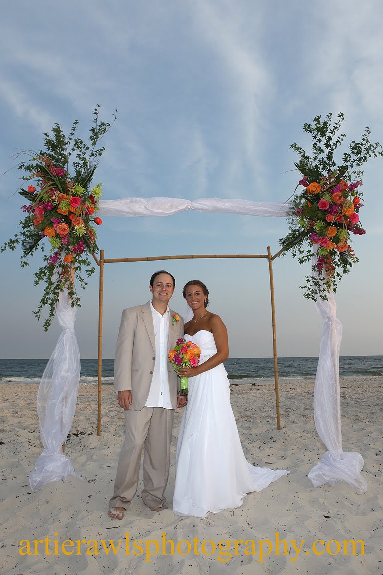 Artie Rawls Photography Summer Beach Wedding In Orange Beach Alabama