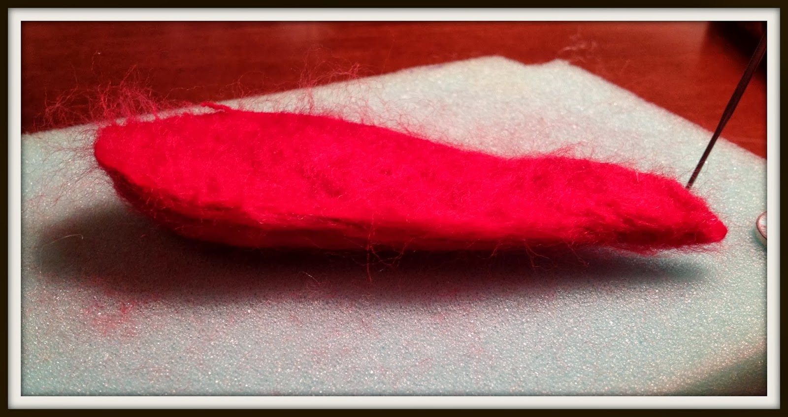 Karen's Quilts, Crows and Cardinals Redbird Tutorial Needle Felted Cardinal