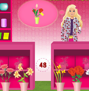 Juego de hacer y decorar ramos de flores para Barbie Juego de hacer y decorar ramos de flores para Barbie
