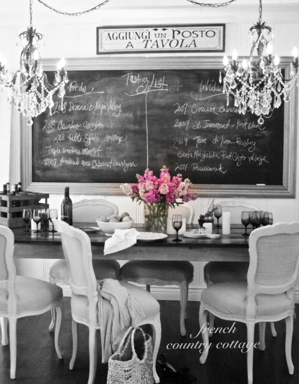 Making a Chalkboard FRENCH COUNTRY COTTAGE