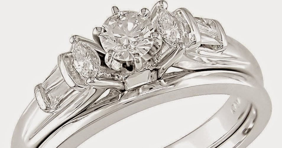 Designer Diamond Wedding Engagement Ring Sets for Her