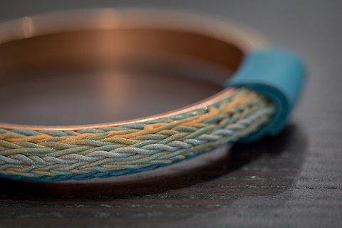 faux knitwear bangle polymer clay tutorial