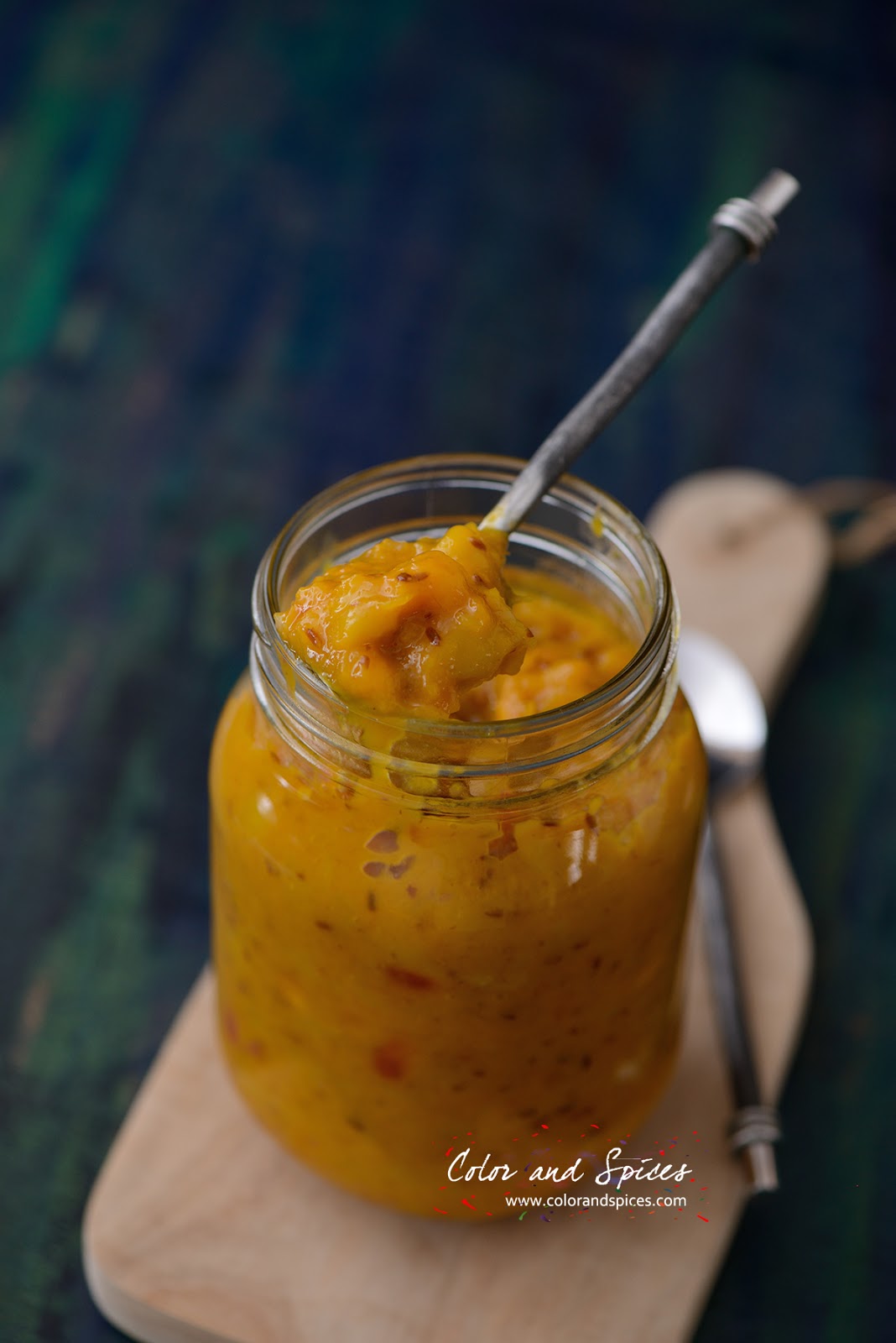 Color and Spices Mango Relish...