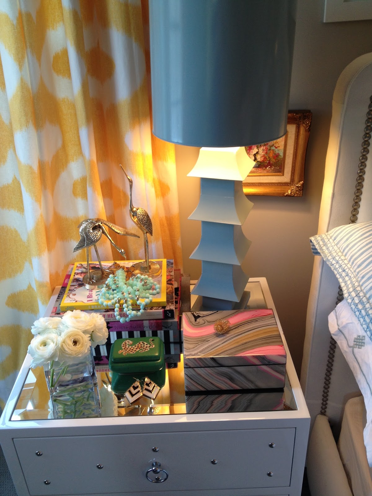 Vivid Hue Home HGTV's Emily Henderson Nighstand Styling Contest