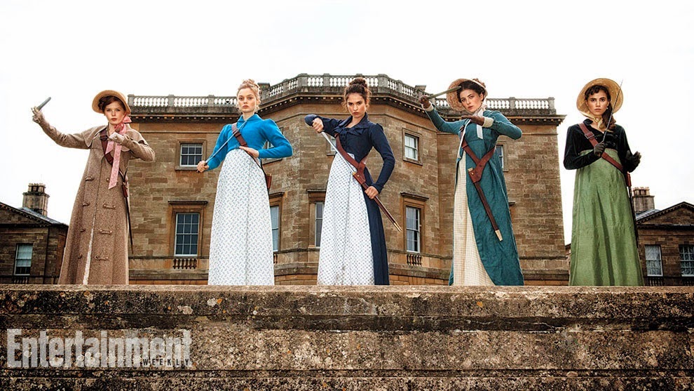First Look The sisters in 'Pride and Prejudice and Zombies'