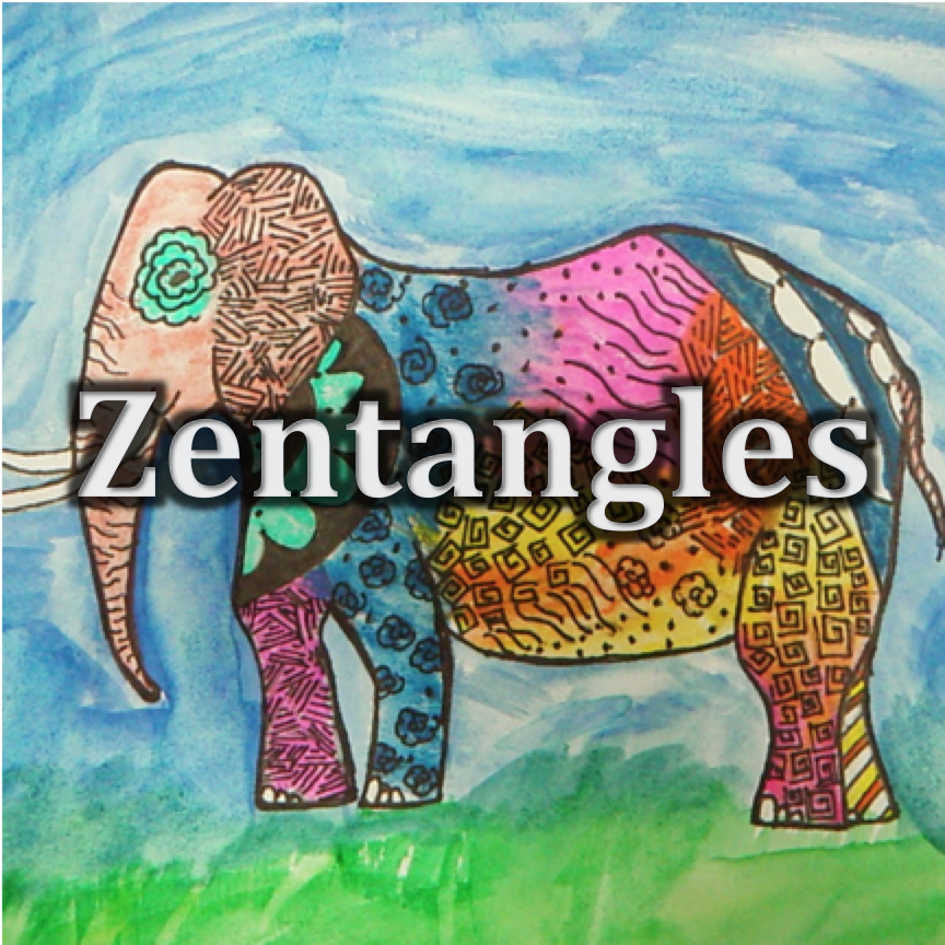 Animals in Art (8) | Zentangles