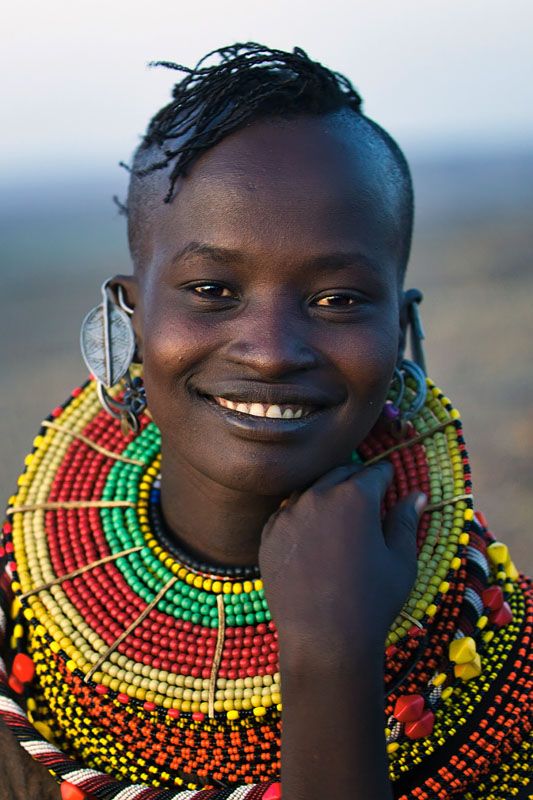 Красивые женщины африканских племен